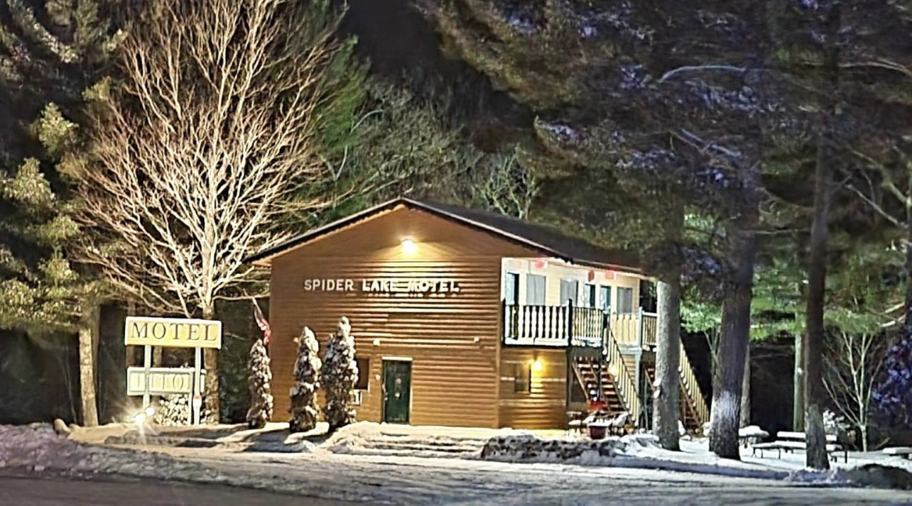 Spider Lake Motel Wisconsin's Only Quiet Lakes Hayward, Wisconsin